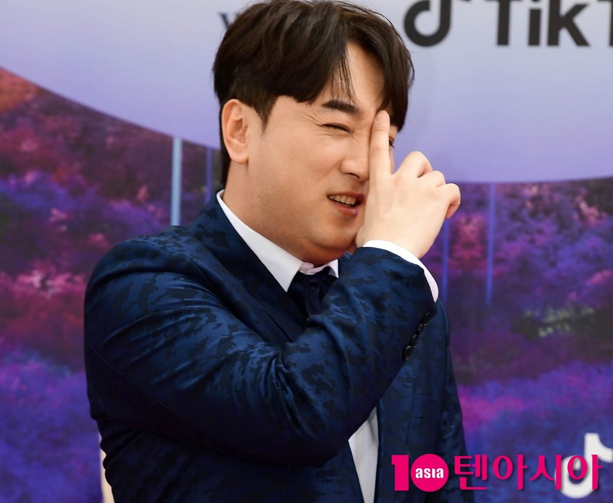 황제성이 녹화 중 피를 흘렸다./사진=텐아시아DB