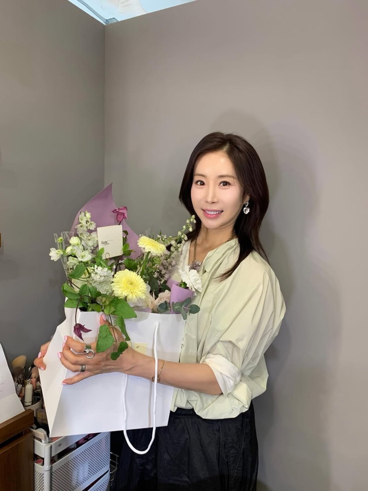 한다감이 임신 축하에 감사 인사를 전했다. / 사진=한다감 SNS