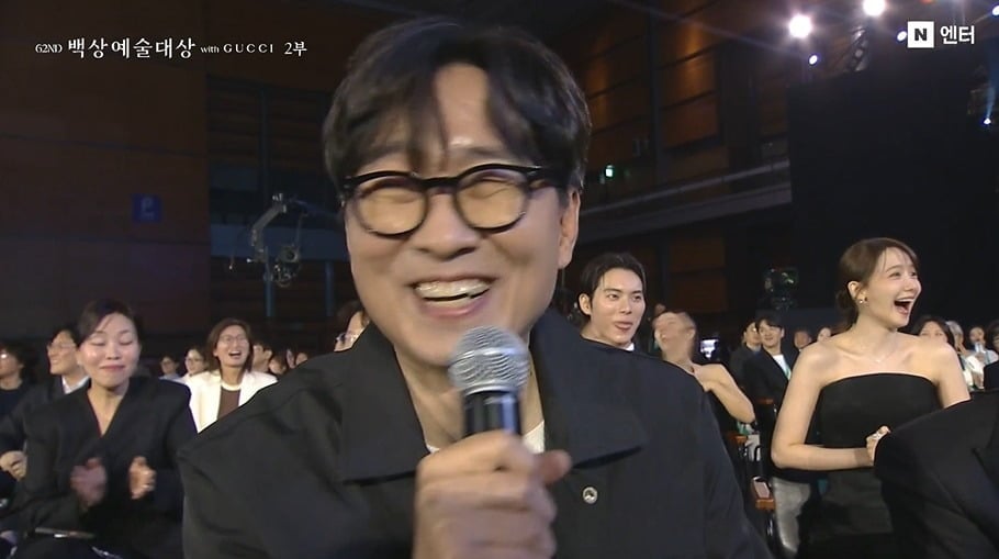 장항준이 작품상을 받고 싶다고 소망했다./사진='백상예술대상' 영상 캡처. 