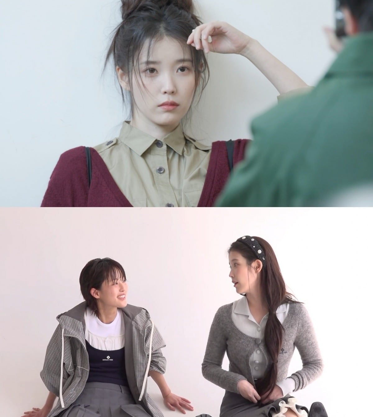 '전지적 참견 시점'에서 '21세기 대군부인'의 '도비서' 이연과 '성희주 대표' 아이유가 특급 케미를 선보인다./사진제공=MBC