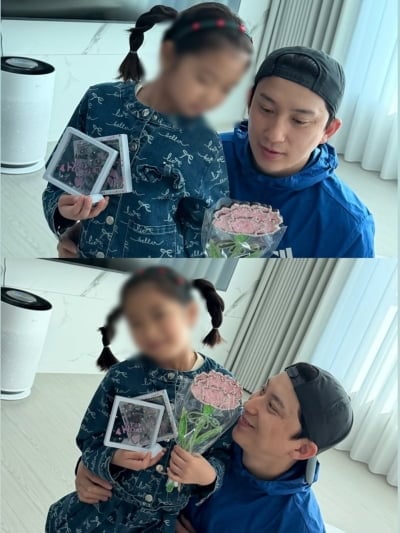 '재혼' 영호, 끝내 '젊은 아빠 꿈' 이뤘다…'♥옥순' 딸에게 카네이션 받아