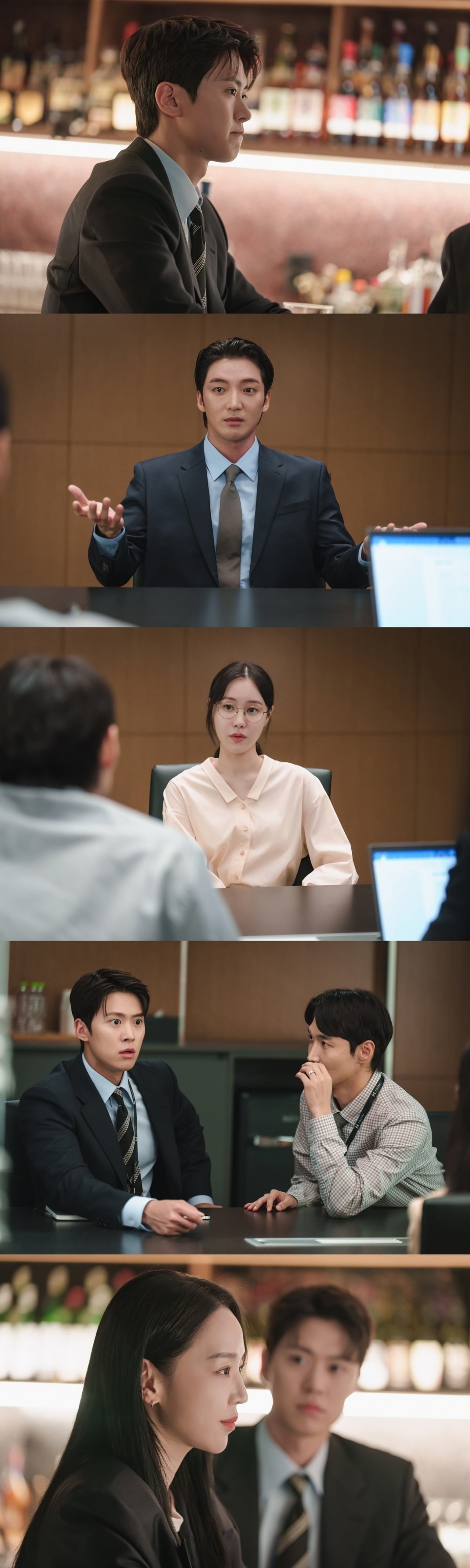 '은밀한 감사'에서 신혜선과 공명 사이에 심상치 않은 변화가 감지된다./사진제공=tvN