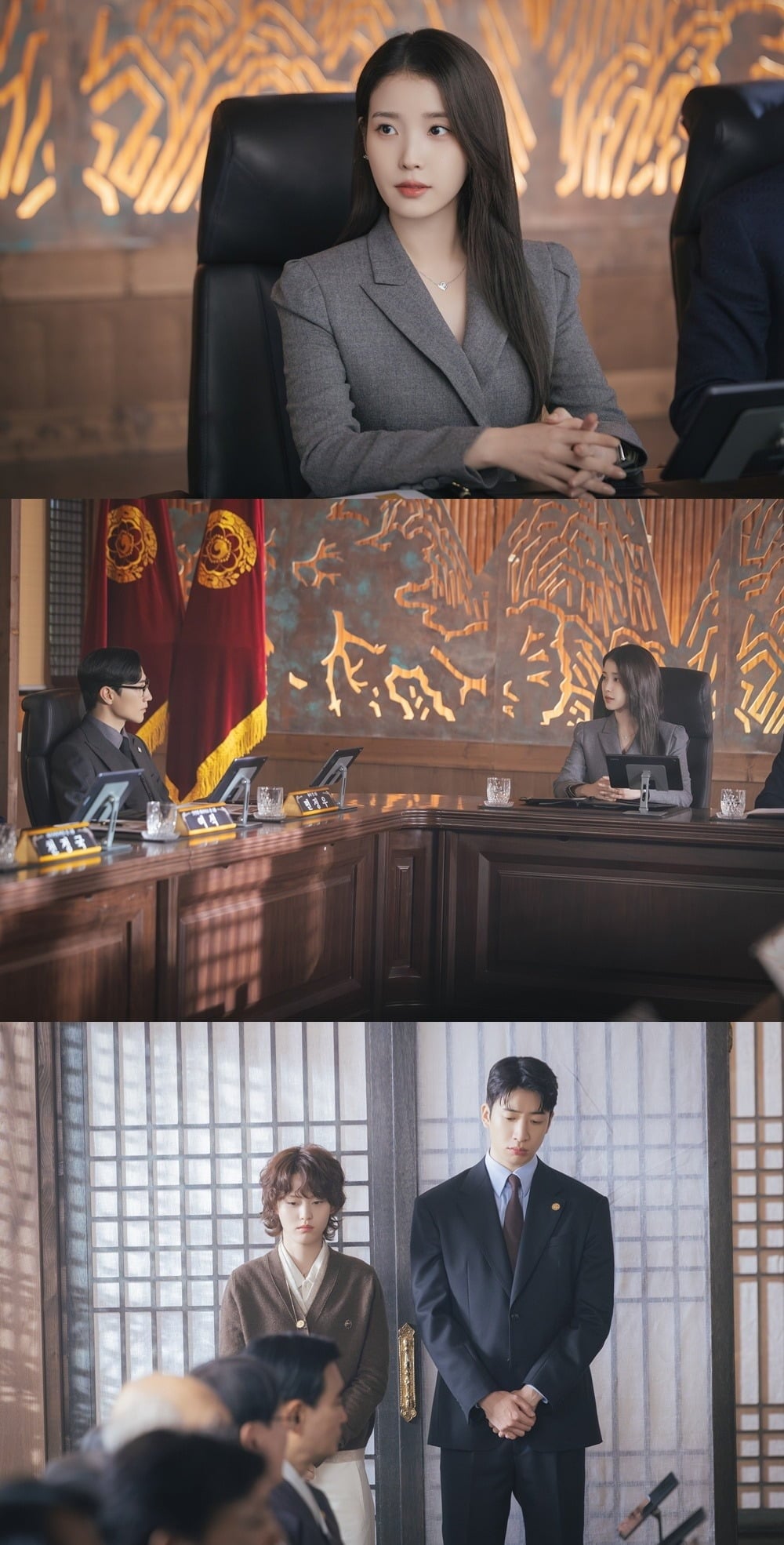 아이유가 대군 변우석을 지키기 위해 세상과의 전면전을 선포한다./사진제공=MBC