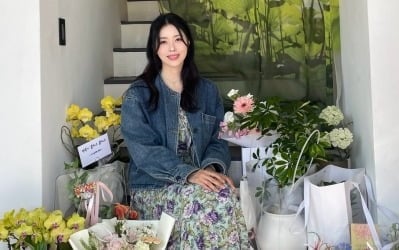 서동주, 계류유산 아픔 딛고 붓 잡았다…"내 자리 되찾은 듯" 감격스런 첫 개인전
