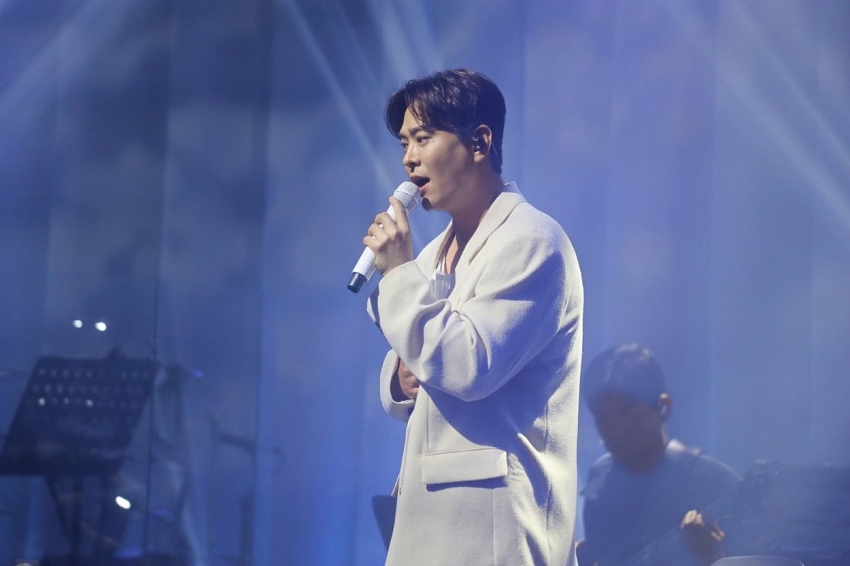김용준이 콘서트를 열었다. / 사진제공=빌리언스
