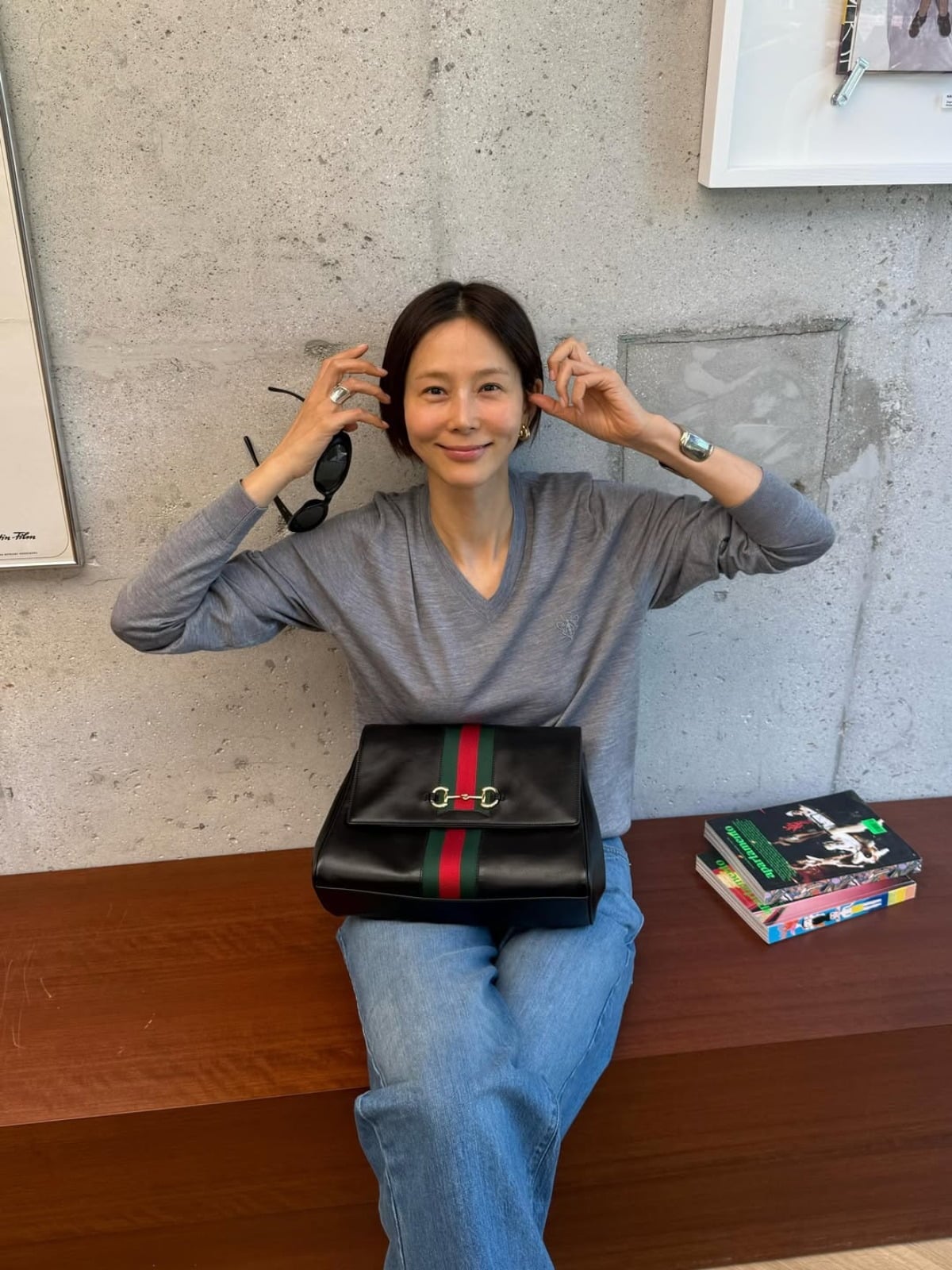 김나영이 뛰어난 패션 감각을 뽐냈다. / 사진=김나영 SNS