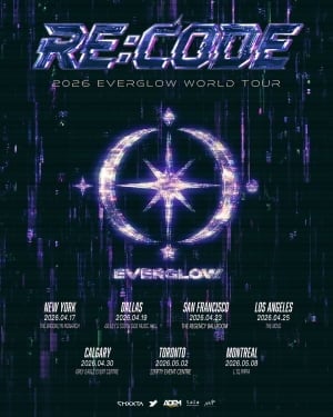 에버글로우, 2026 월드투어 'RE:CODE' 북미투어 성료