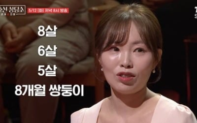 월 수익 1000만원인데 5남매 식비 80만원…"하인 같아" 아내 하소연 ('상담소')