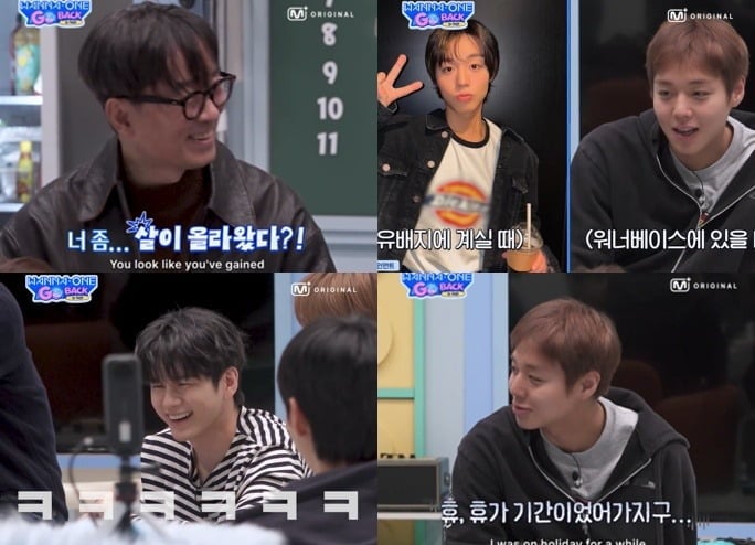 장항준이 박지훈에게 돌직구를 던지며 웃음을 유발했다./사진=엠넷 방송 화면 캡처