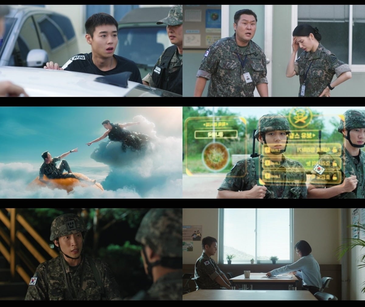 취사병 박지훈의 '요리사의 길'에 제동이 걸렸다./사진=티빙, tvN 방송 화면 캡처