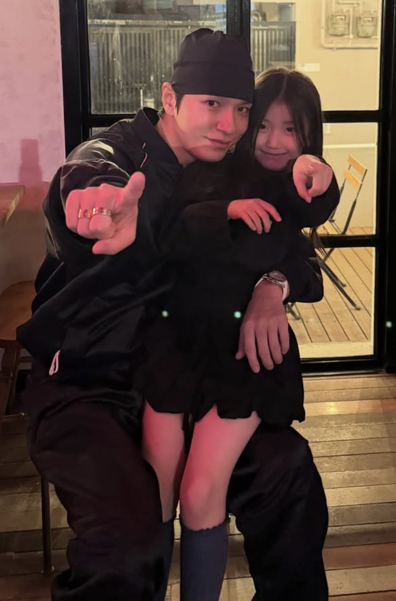쌈디, 정채온 / 사진 = 채채맘 SNS