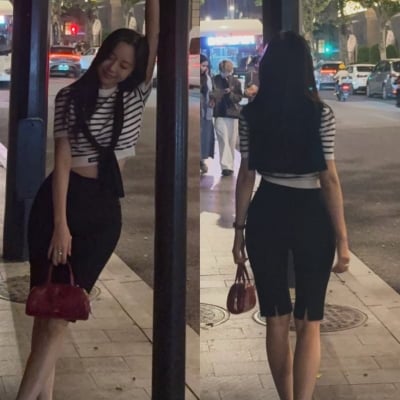 '44kg' 이솔이, 뼈말라인 줄 알았는데 뒤태 미녀네…가녀린 상체에 반전 글래머