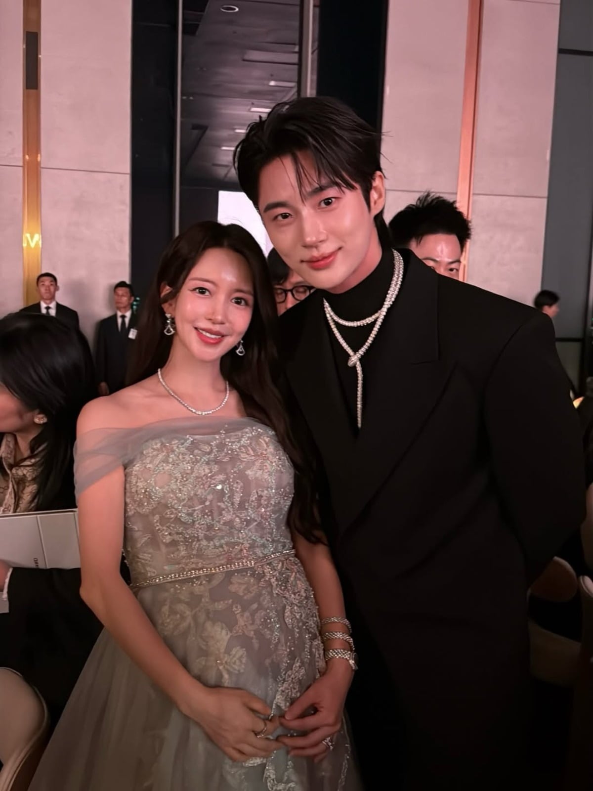 박현선이 변우석과 찍은 사진을 공개했다. / 사진=박현선 SNS