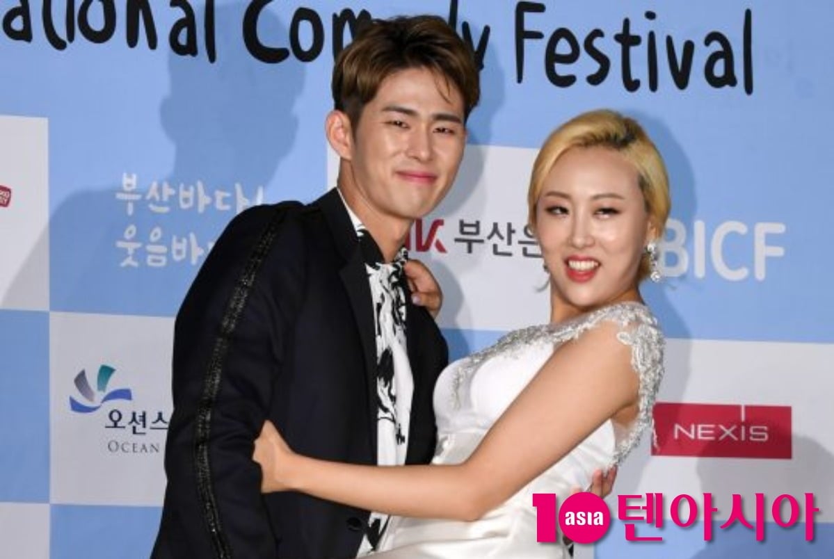 손민수 임라라 부부 / 사진=텐아시아 DB