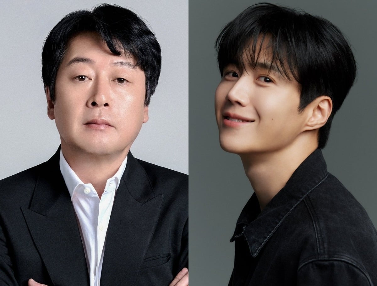 '의원님이 보우하사'에 출연하는 김윤석과 김선호 / 사진제공=HB엔터테인먼트, 판타지오