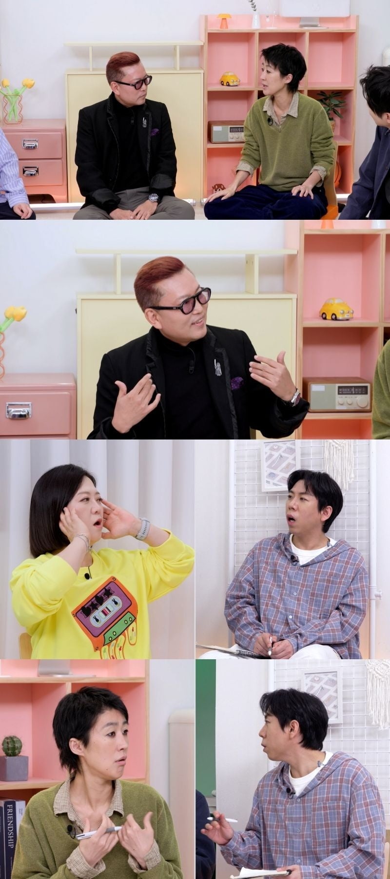 김대식 교수가 홍진경에게 AI의 제거 대상 1순위가 될 수 있다고 경고한다./사진제공=KBS