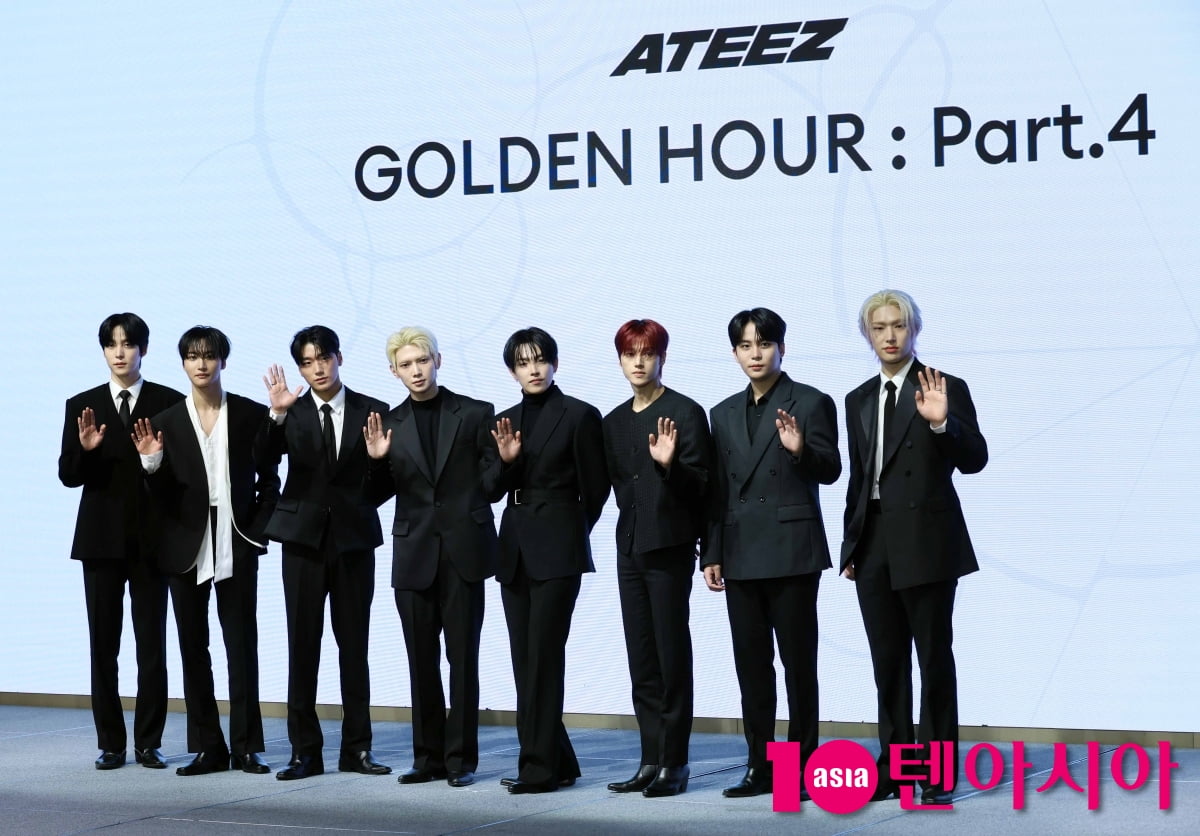 에이티즈 '골든 아워: 파트4' 기자 간담회 / 사진=텐아시아 DB