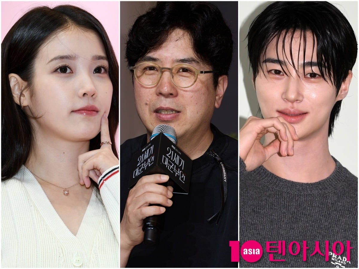 아이유와 변우석이 주연을 맡은 '21세기 대군부인'이 종영을 앞둔 가운데, 박준화 감독만 홀로 인터뷰에 나선다는 소식이 전해졌다./사진=텐아시아DB,MBC 제공
