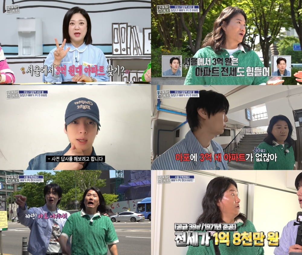 MBC ‘구해줘! 홈즈’에서는 '서울 3억 아파트' 특집이 공개됐다./ 사진=MBC ‘구해줘! 홈즈’