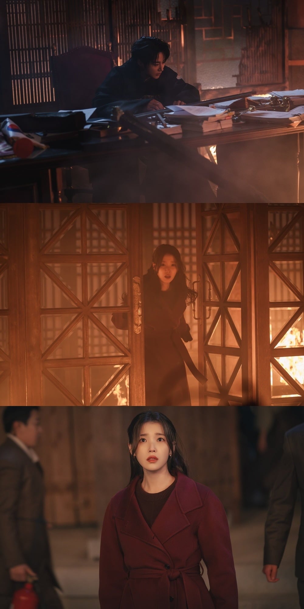 '21세기 대군부인'에서 남편 변우석을 구하기 위한 아이유의 사투가 시작된다./사진제공=MBC