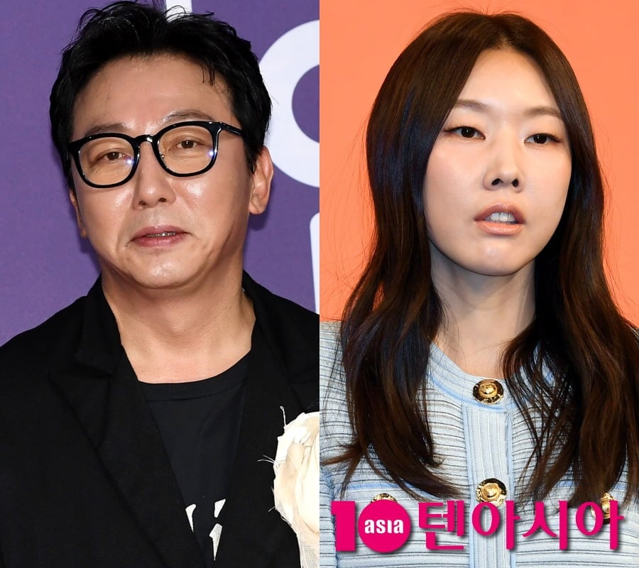 탁재훈과 한혜진이 '미우새'에서 묘한 분위기를 형성한다. / 사진=텐아시아DB 