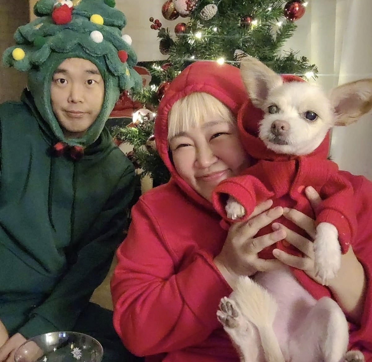 홍윤화가 16년 동안 함께 한 반려견과 이별했다. / 사진=홍윤화 개인 인스타그램