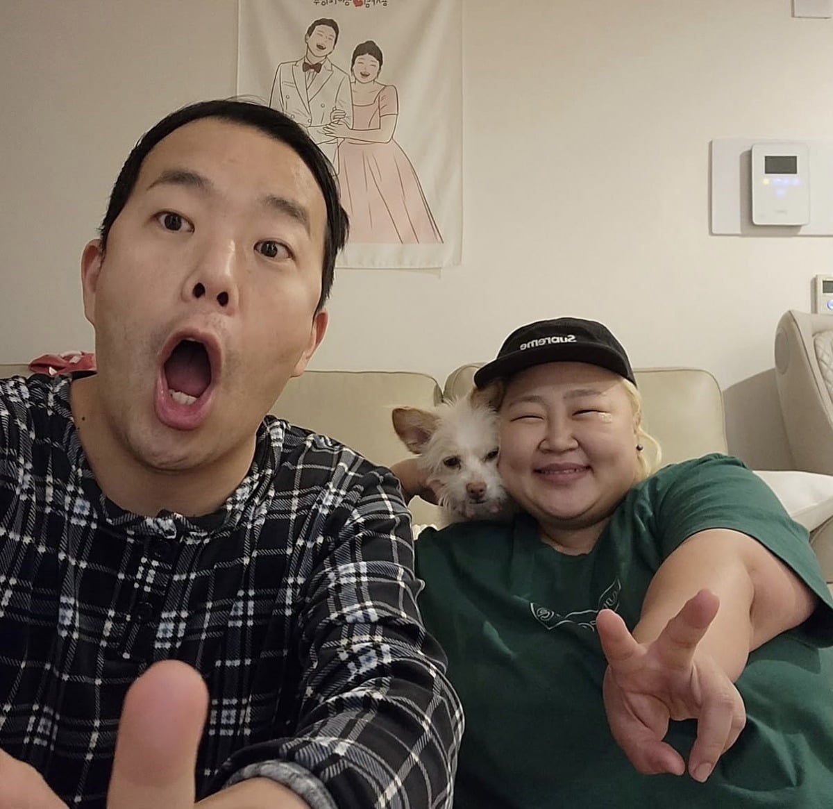 홍윤화, 김민기 부부는 2018년 결혼했다. / 사진=홍윤화 개인 인스타그램