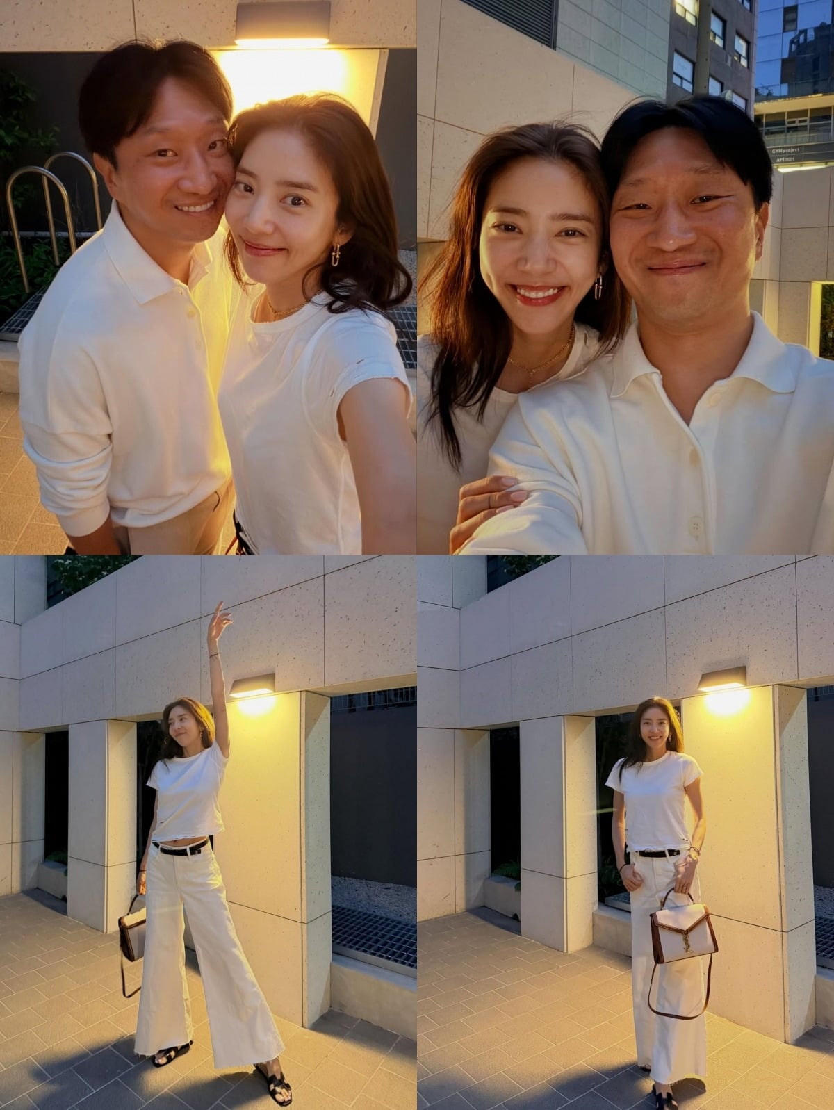 손담비, 이규혁 부부가 결혼기념일을 자축했다. / 사진=손담비 SNS