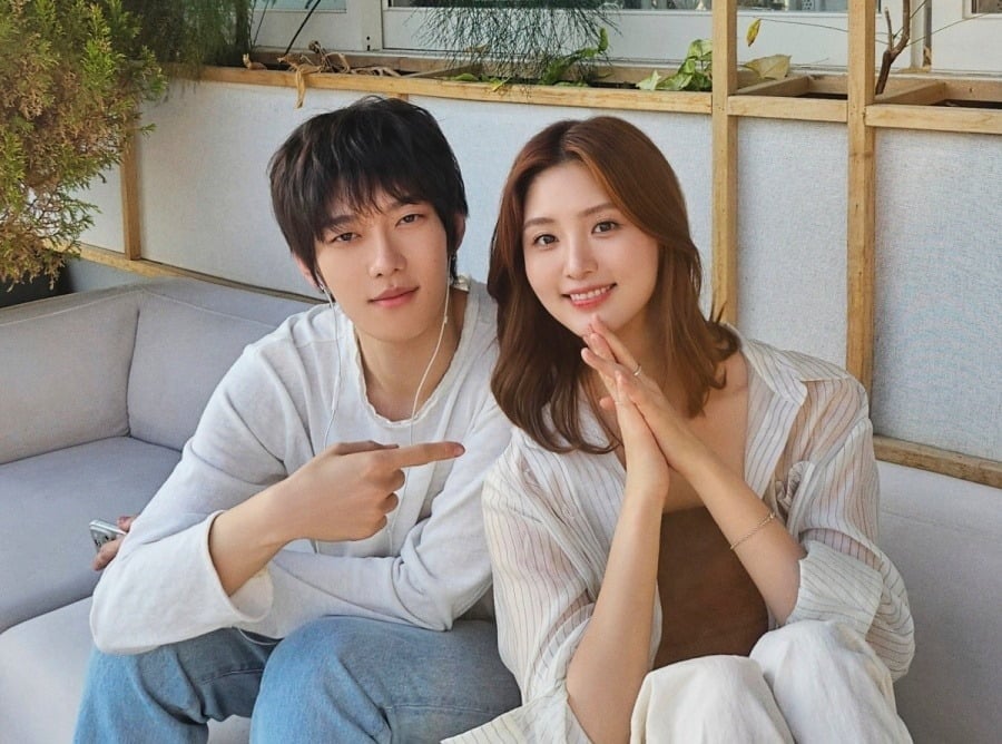 신예 황인식이 소속사 선배 박정화의 첫 싱글 앨범 'Sun love' 뮤직비디오 남자 주인공으로 나서며 눈도장을 찍었다./사진제공=넥서스이엔엠