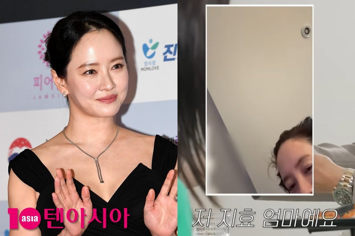 배우 송지효가 어머니 얼굴을 공개했다./사진=텐아시아DB, '송지효 JIHYO SSONG'