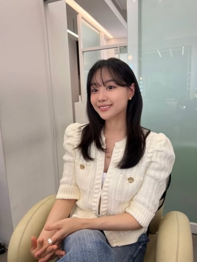 '♥박위' 송지은, '무료 간병인' 악플 해명하더니…하얀 옷 입고 천사강림 했다
