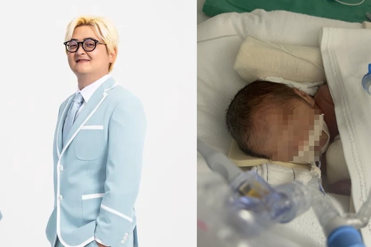 강준우가 뒤늦게 득남 소식을 알렸다./사진=강준우 SNS