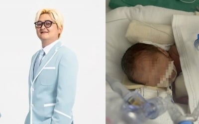 [공식] '45세' 강준우, 690g 초미숙아 득남…"25주 만에 출산, 중환자실서 고비 넘겨"