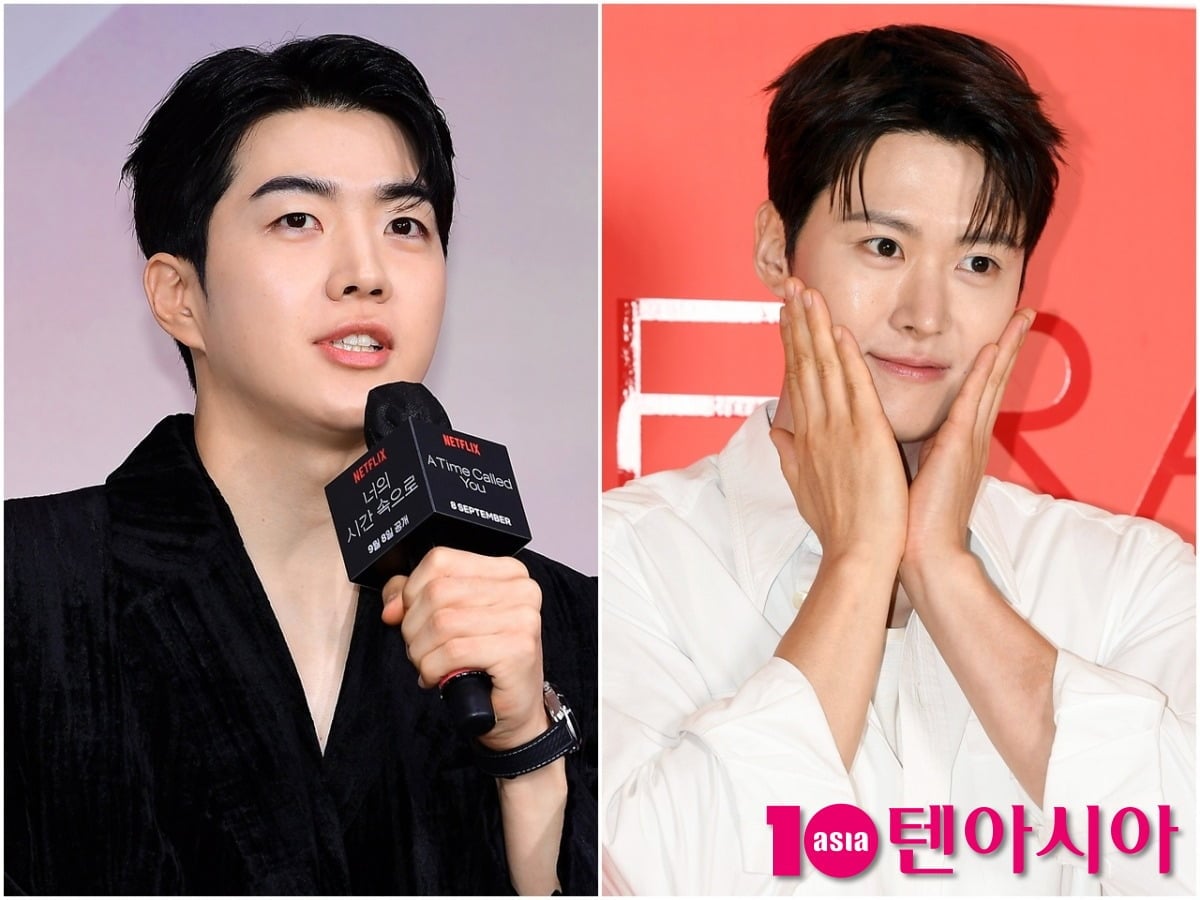 배우 강훈과 공명이 각 공식행사에 참석했다./사진=텐아시아DB