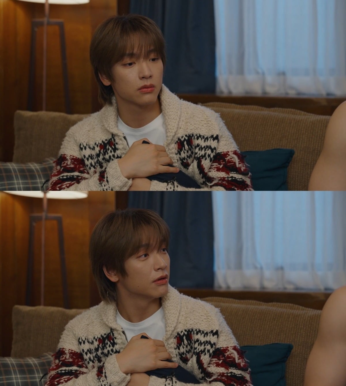 엔플라잉 김재현이 '로맨스의 절댓값'에서 활약하고 있다./사진=쿠팡플레이 방송 화면 캡처