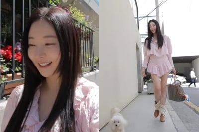 173cm·49kg인데 또 살 뺀다…김사랑 "촬영 때 먹으면 혼나"
