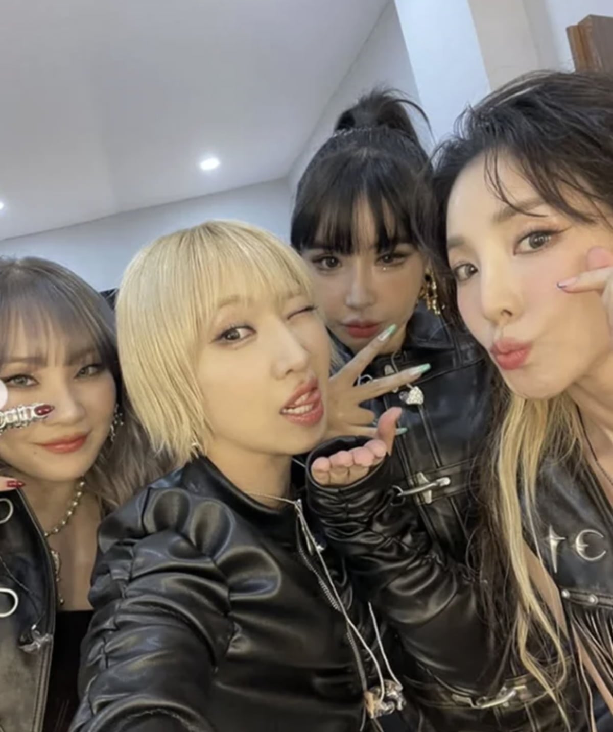 그룹 2NE1/사진=산다라박 인스타그램 캡처