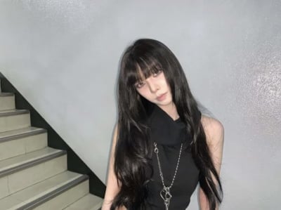 카리나, 눈가에 다크서클 한가득…'퇴폐' 연출도 찰떡이네