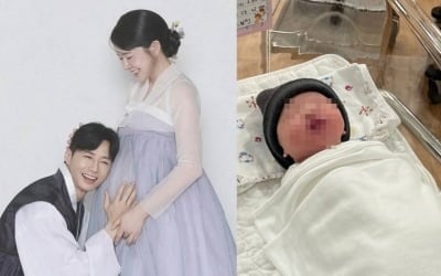 '박혜수♥' 오종혁, 둘째 딸 품에 안았다…몸무게 2.66kg "건강하게 나와 고마워"