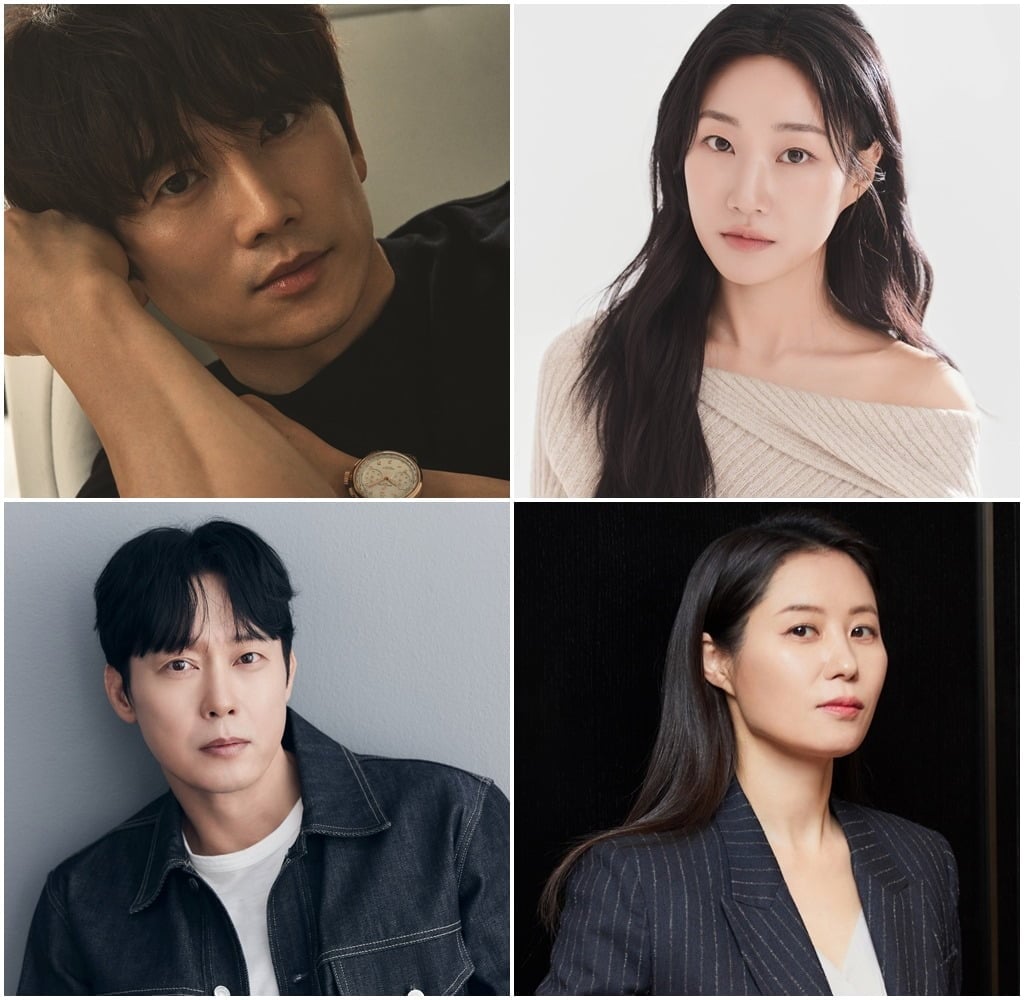 '아파트'에 출연하는 4명의 배우들 / 사진제공=써패스이엔티, 호두앤유엔터테인먼트, 유본컴퍼니