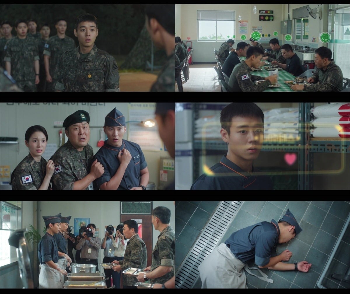 영화 '왕과 사는 남자'로 1686만 관객을 동원한 박지훈이 차기작 '취사병 전설이 되다'에서도 흥행 상승세를 이어가고 있다./사진=티빙tvN 방송 화면 캡처