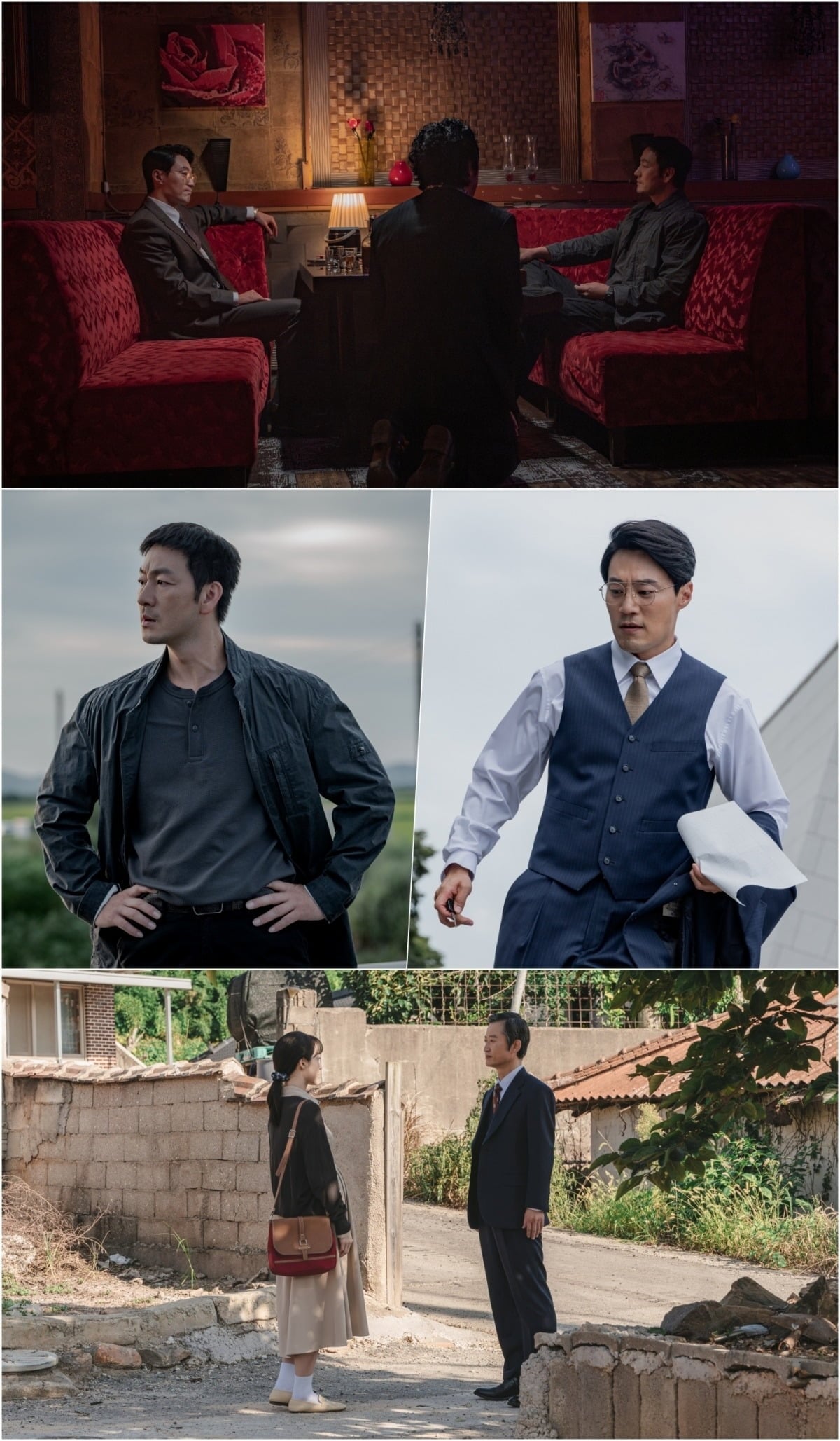 박해수가 이희준과 모종의 거래를 한다. /사진제공=ENA