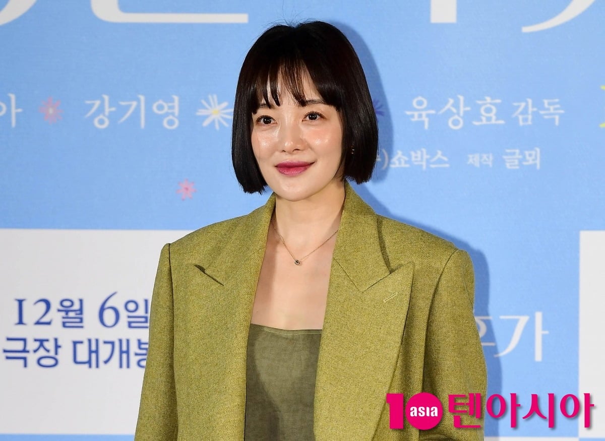 배우 황보라가 행사에 참석해 미소 짓고 있다. / 사진=텐아시아DB