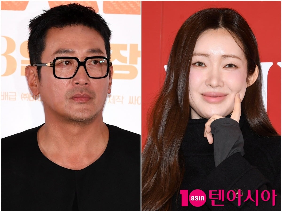 차정원이 공개 연애 중인 배우 하정우의 응원을 받았다고 밝혔다./사진=텐아시아DB