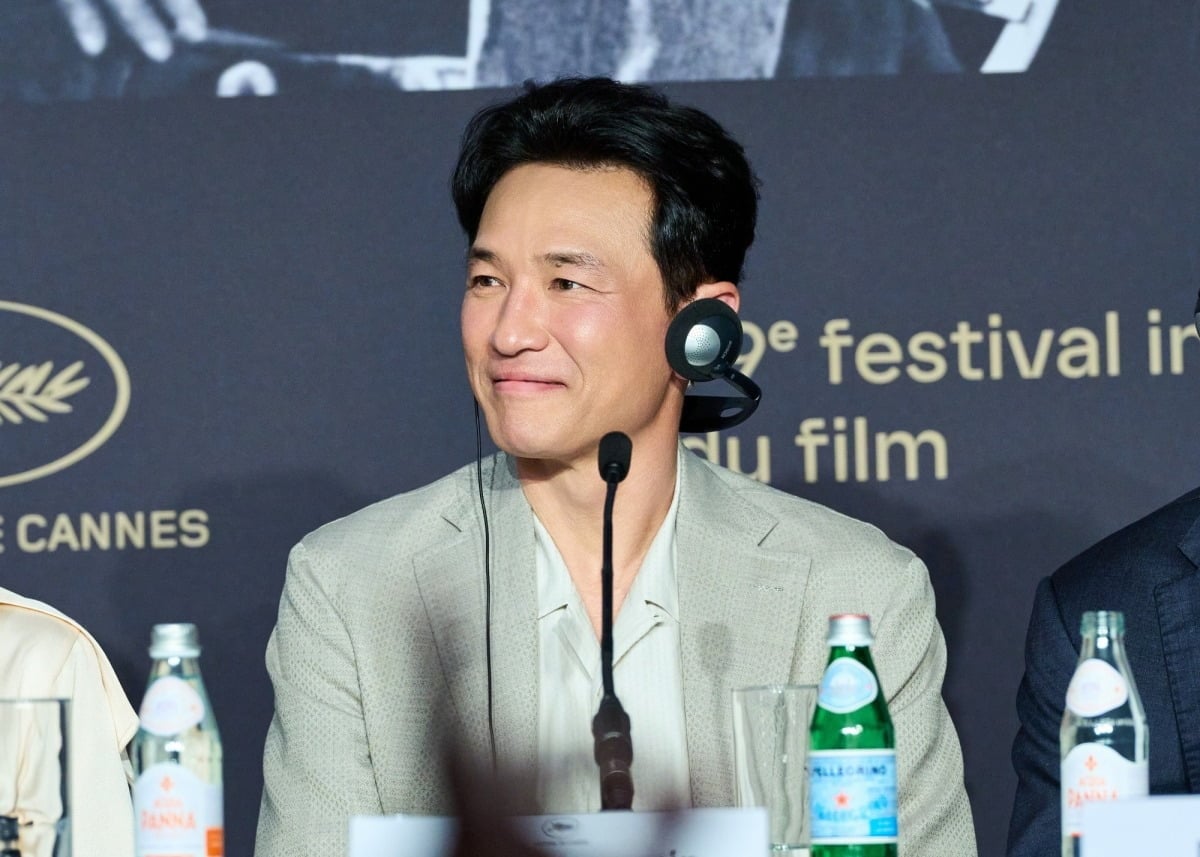 영화 '호프'가 칸영화제 경쟁 부문에 초청됐다. '호프' 칸 기자회견 현장. / 사진제공=플러스엠 엔터테인먼트, 포지드필름스 