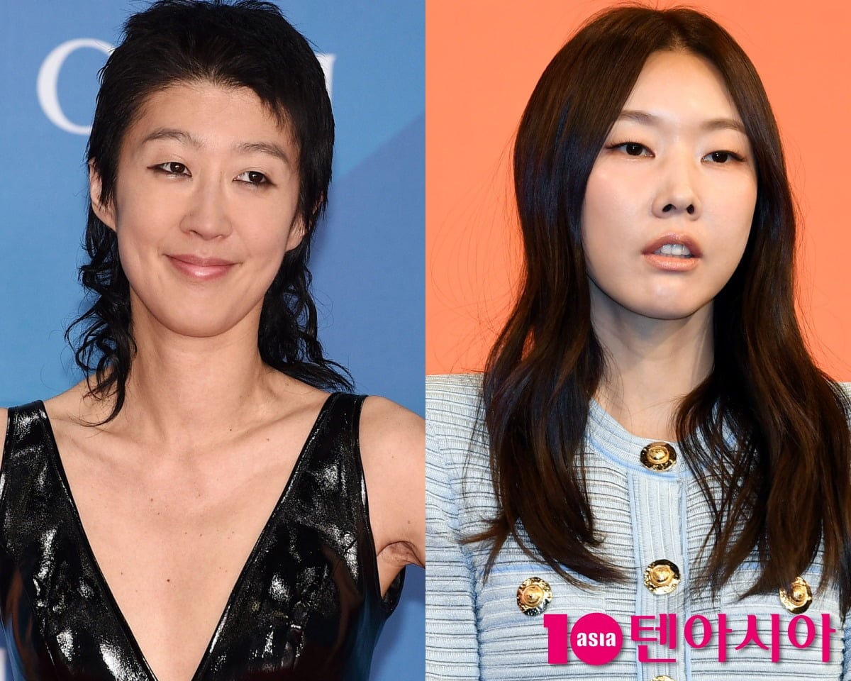 한혜진이 '누난 내게 여자야' 시즌2 제작발표회에서 방송인 홍진경을 언급했다. / 사진=텐아시아DB
