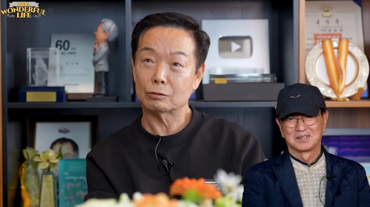 김학래가 전유성과의 일화를 전했다. / 사진='원더풀 라이프' 영상 캡처