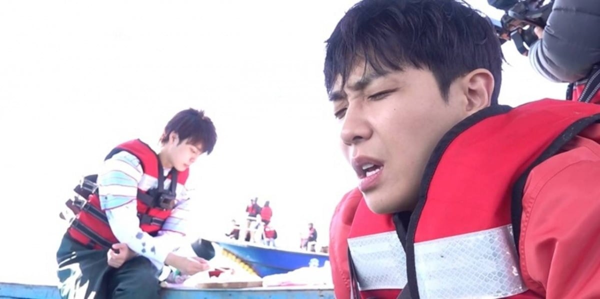 '1박 2일' 이준이 컨디션 난조를 호소한다. / 사진제공=KBS '1박 2일'