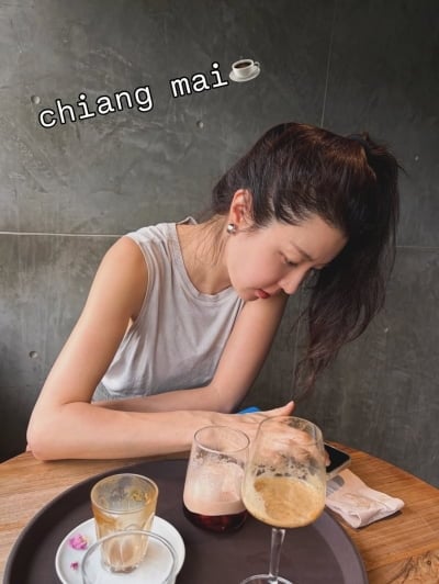 '42세' 박한별, 화장기 없는 민낯은 10대 같아…치앙마이 접수한 미모