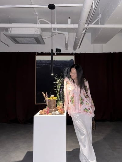 '최동석과 이혼' 박지윤, 최저 몸무게 찍었다더니…핑크 착장도 완벽 소화